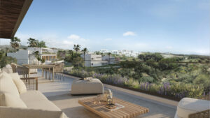 Nieuwbouw, begane grond appartement in Marbella 2